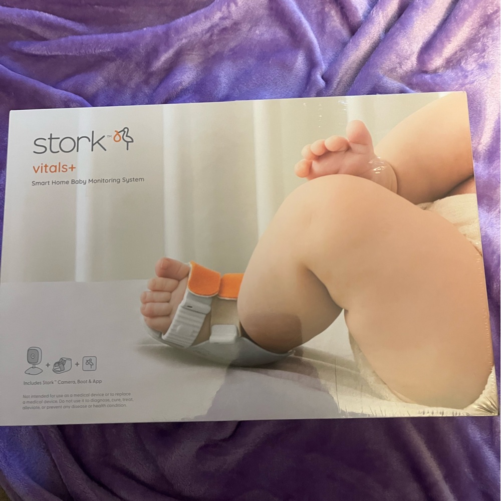 Stork vitals+ baby monitoring system. Brand new never taken out of box.